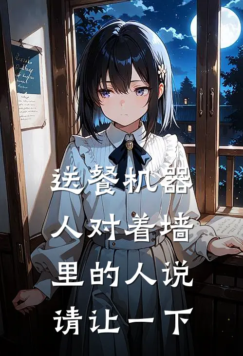 送餐机器人对着墙里的人说：请让一下