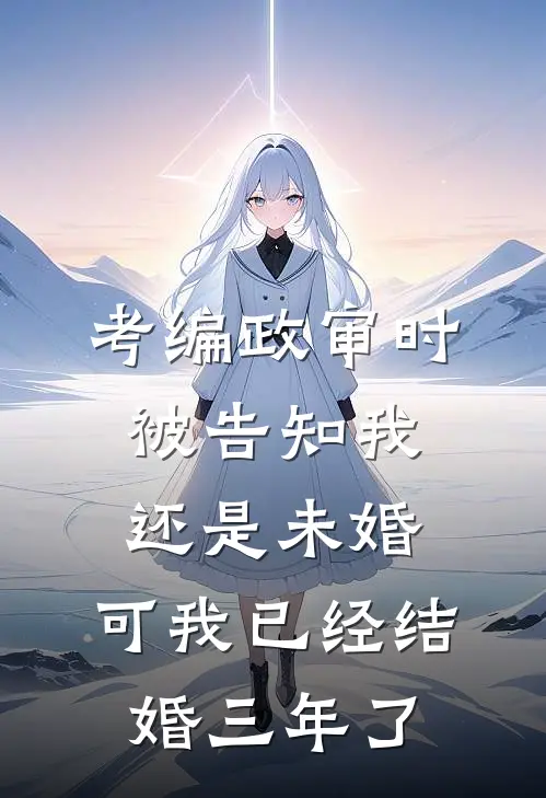 考编政审时被告知我还是未婚，可我已经结婚三年了