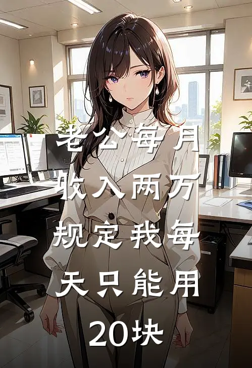 老公每月收入两万，规定我每天只能用20块